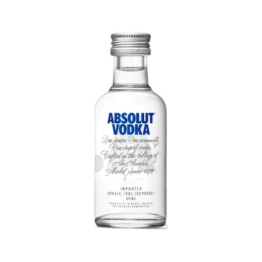 Водка Absolut Blue 0,05 л