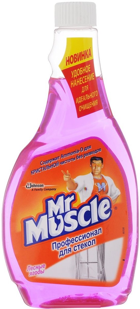 Профессонал для стёкол Mr.Muscle Лесные ягоды 500мл