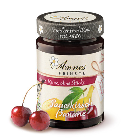Annes Feinste КОНФИТЮР ФРУКТОВЫЙ ИЗ ВИШНИ С БАНАНОМ 21