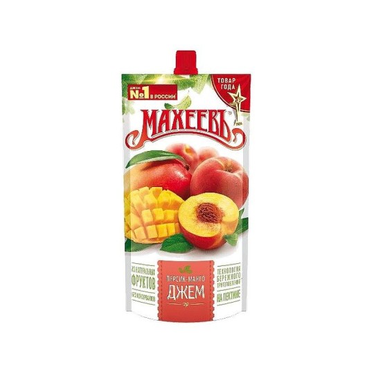 ДЖЕМ МАХЕЕВ ДП ПЕРСИК/МАНГО 300ГР