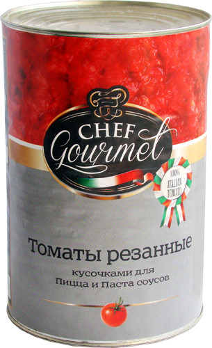 Chef Gourmet Мякоть Томатов для пицца и паста соусов 4 100 г.