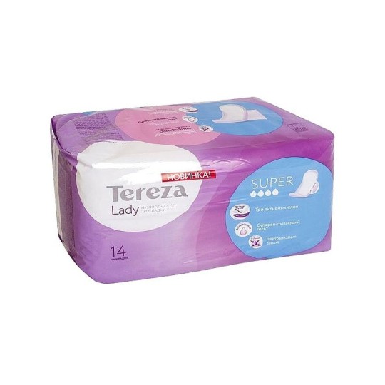 Прокладки урологические Tereza Lady super 14 шт
