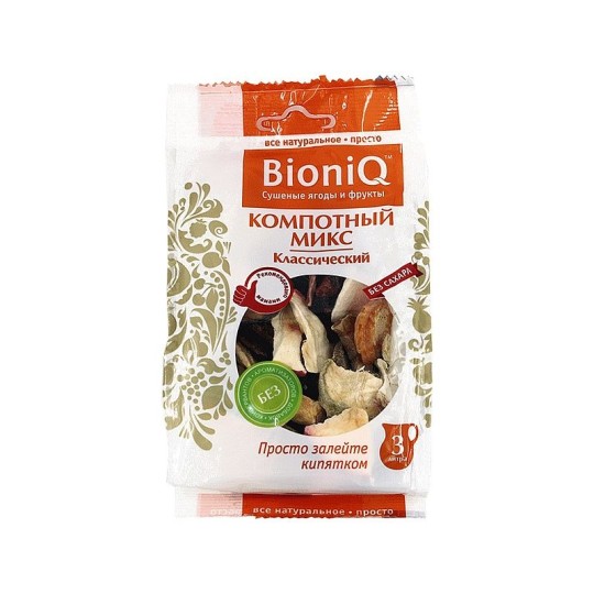 МИКС СУХОФРУКТОВ КЛАССИЧЕСКИЙ BIOCLUB 80ГР