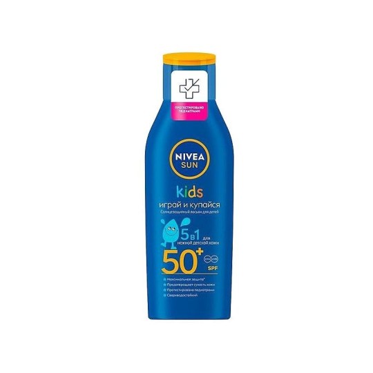 Лосьон Nivea Sun Kids солнцезащитный 50+ 200 мл.