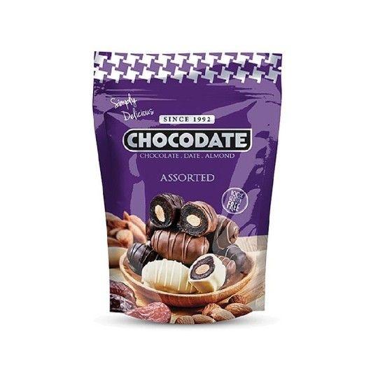 КОНФЕТЫ ШОК CHOCODATE ASSORTED ФИНИКИ В ШОК 100Г