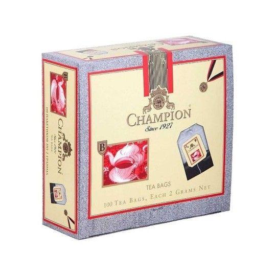 CHAMPION|чай черный 100 пакетиков