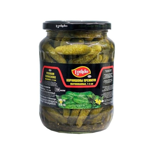 Корнишоны Lorado маринованные, 720 мл.