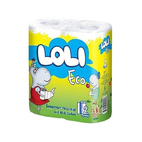 2ШТ БУМАЖНЫЕ ПОЛОТЕНЦА LOLI