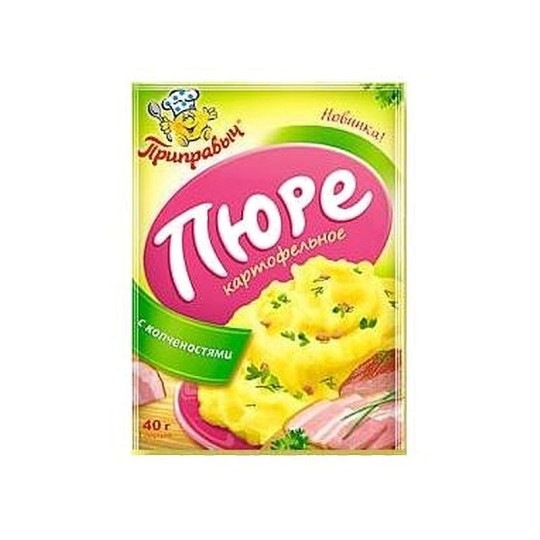 Пюре картофельное Приправыч с копченостями 40 г