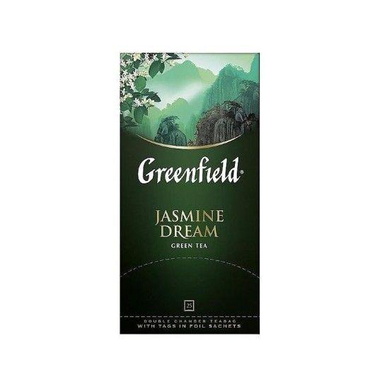 GREENFIELD| чай зеленый "JASMINE DREAM" 25 пакетиков