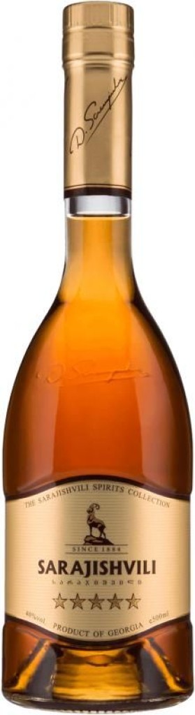 Sarajishvilli Коньяк грузинский выдержка не менее 5 лет 40% 0,7 л./6