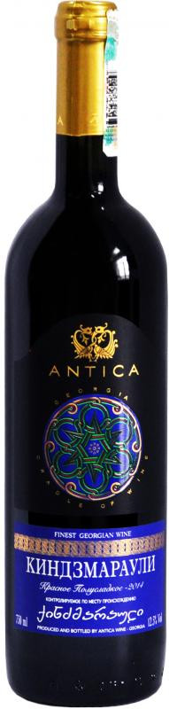 ANTICA Киндзмараули красное полусладкое вино 0,75 л./6