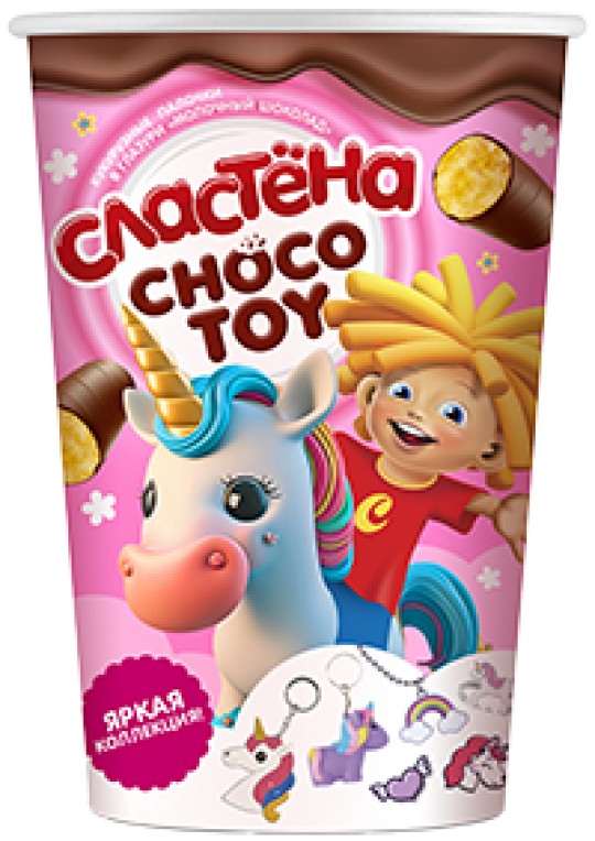 ЗЕФИР ЖЕВАТЕЛЬНЫЙ СЛАСТЁНА МОЛОЧНЫЙ ШОКОЛАД 100ГР