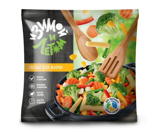 Овощи Для Жарки И Зимой И Летом Зам. 400 г