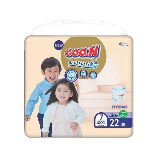 GOO.N 7 ПОДГУЗНИКИ-ТРУСИКИ 22 ШТ 18-30 КГ 1*3