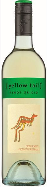 Вино белое Yellow Tail Pinot Grigio полусухое 0,75 л (Австралия)