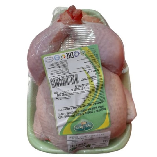 Цыпленок бройлер КУС&ВКУС 1 кат. на подложке охл, вес.