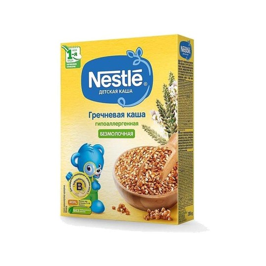 Каша Nestle Гречневая Безмолочная 200Г