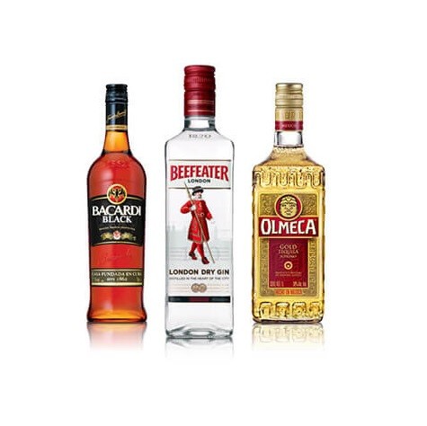 Ром, джин, текила, абсент