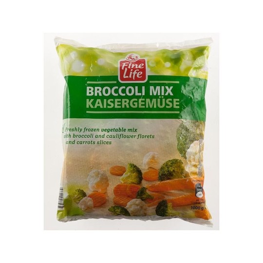 Fine Life Брокколи смесь замороженная 1 кг.