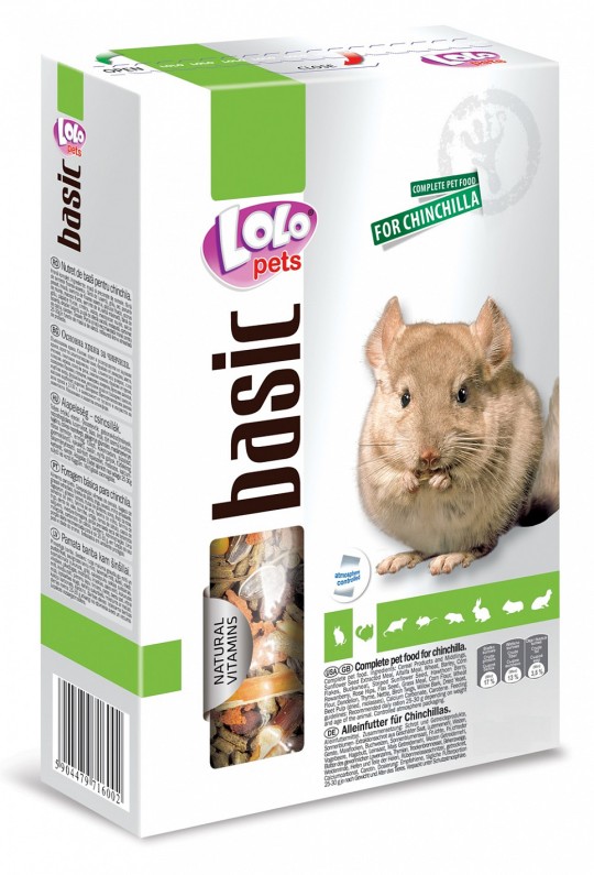 Корм Lolo pets для шиншилл 1кг