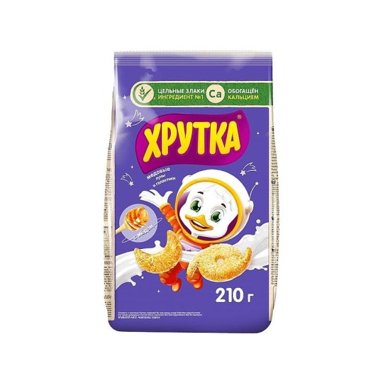 ЗАВТРАК ГОТ NESTLE ХРУТКА МЕДОВЫЕ ЛУНЫ И ГАЛАКТИКИ 210Г ПАКЕТ