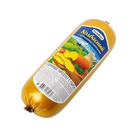 Плавленый продукт с сыром Плавыч колбасный с ароматом копчения 180 г