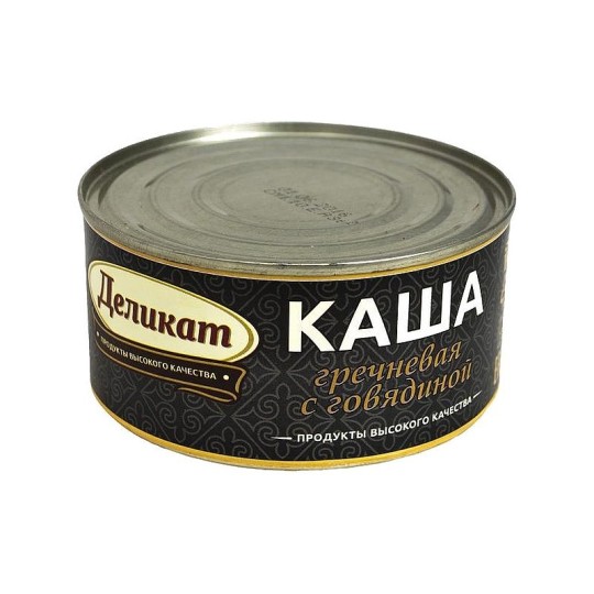 Каша гречневая Деликат с говядиной 325 г