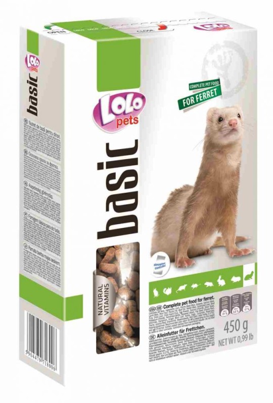 Корм Lolo pets для хорька 450г
