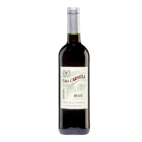 Вино красное Casa Carmela полусладкое 12,5% 0,75 л