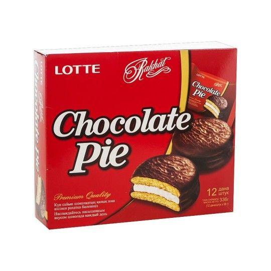 336Г LOTTE CHOCOLA PIE (12ШТ)