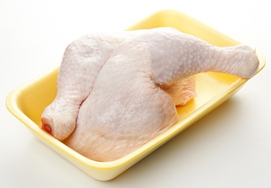 Четвертинка цыпленка-бройлера УКПФ замороженная