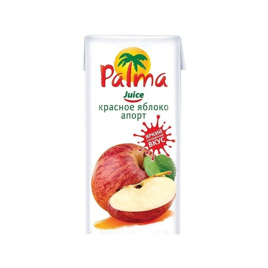 Palma напиток сокосодержащий Красное яблоко апорт 0.2 л.