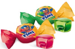 Конфеты Konti Timi желейные микс вес