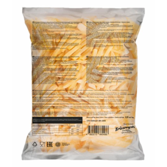 2,5КГ КАРТОФЕЛЬ ФРИ 6X6 ТРИУМФ