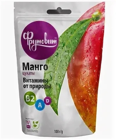 Цукаты "Фрутовит" Манго 100 гр.