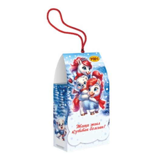 ПОДАРОК ​​НОВОГОДНИЙ РАХАТ ВЕСЕЛЫЕ ДРУЗЬЯ 300Г КАРТ/КОР