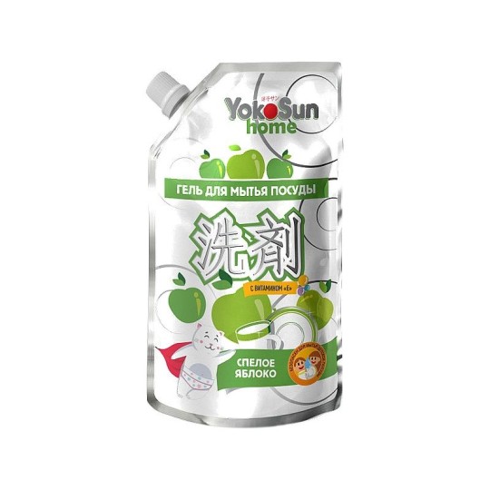 ГЕЛЬ Д/МЫТЬЯ ПОСУДЫ YOKOSUN ЯБЛОКО 850МЛ