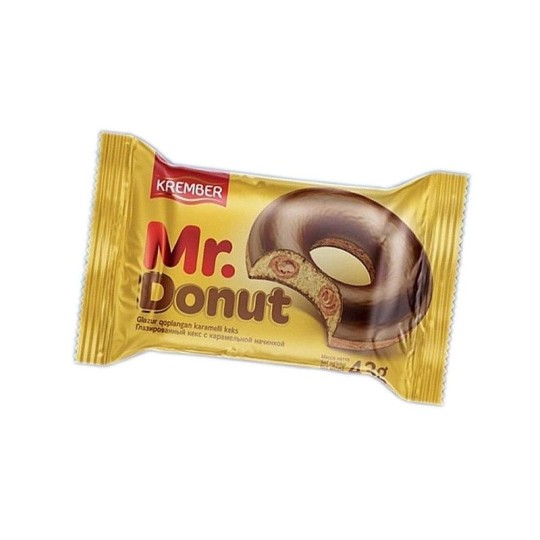 Кекс Mr.Donut С Карамельной Начинкой 43 г