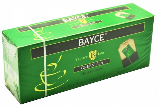 BAYCE| чай зеленый 25 пакетиков