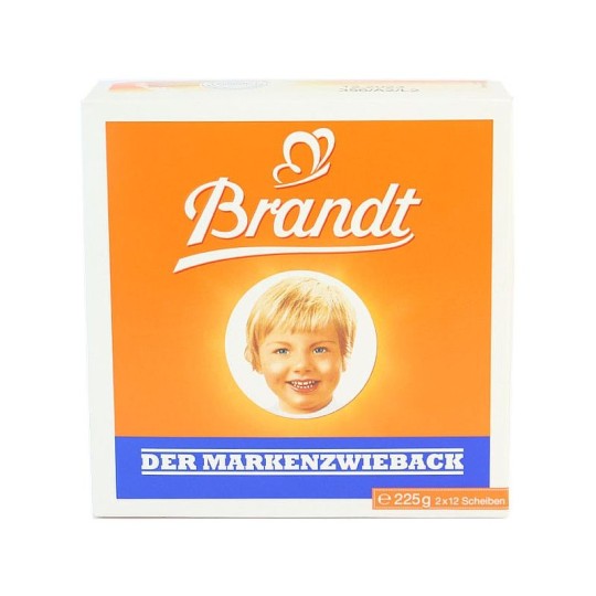 BRANDT MARKENZWIEBACK СУХАРИ 225 ГР.