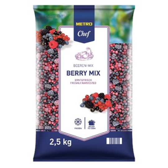 Смесь ягодная свежезамороженная Horeca select 2,5КГ 