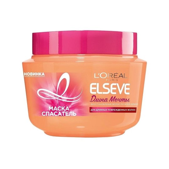 Маска для волос Elseve длина мечты для длинных поврежденных волос 300 мл  