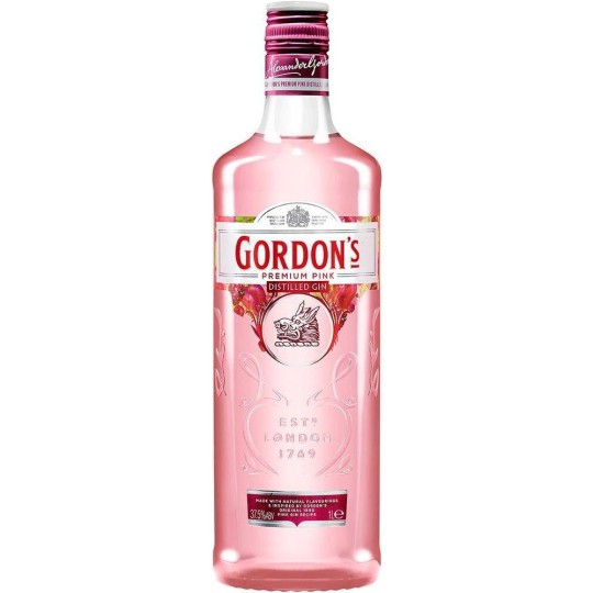 Gordon's Premiun Pink Спиртной напиток на основе джина 1,0