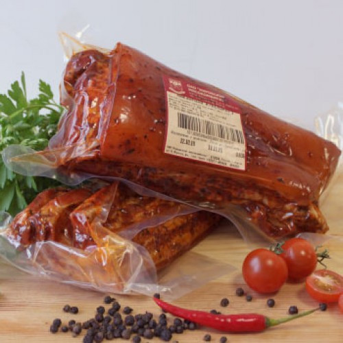 Грудинка ПИКАНТНАЯ копчено-вареная КМК