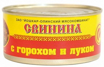 Говядина Йола с горохом и луком 325 г