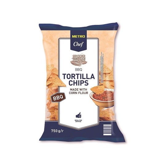 750Г КУКУРУЗНЫЕ ЧИПСЫ BBQ MC