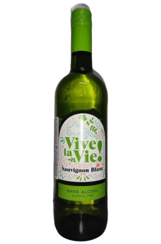 Вино сладкое белое безалкогольное VIVE LA VIE SAUVIGNON BLANC 0.75