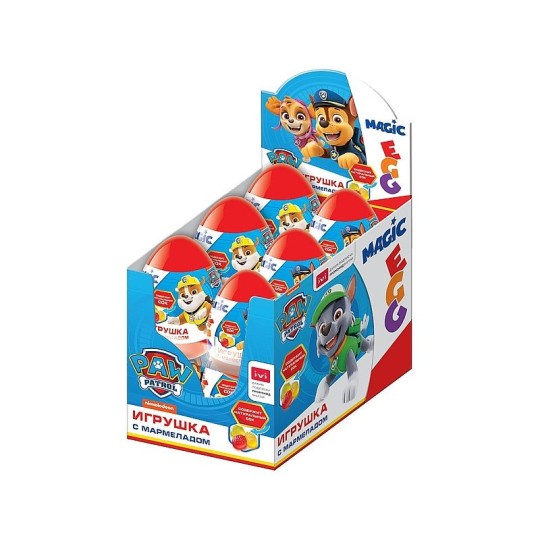 10Г ЩЕНЯЧИЙ ПАТРУЛЬ МАРМЕЛАД В ПЛ ЯЙЦЕ С ИГР (BALT)