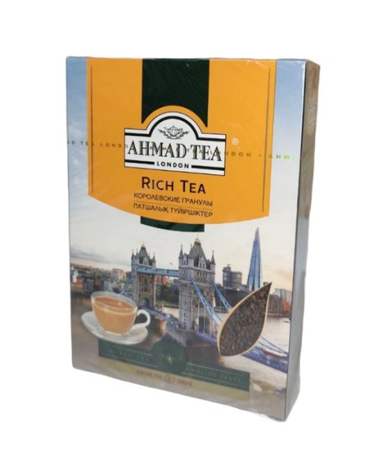 ЧАЙ AHMAD RICH TEA ЧЁРН. ГРАН. 100 Г КОР.